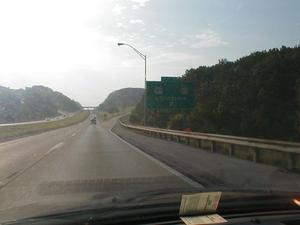 Signage for KY 909 at I-75 Exit 49 in Laurel County. (July 5, 2003)