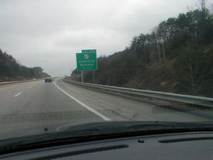 KY 67 is Exit 179 off of I-64. (January 3, 2003)