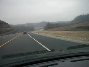 Close to the then northern terminus of KY 67 at KY 207. (January 3, 2003)