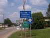 Sign assembly at US 41's southern entry into Kentucky (Sept. 5, 2004).