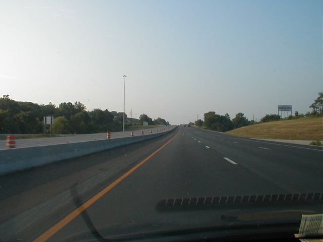 I-75 just north of Berea. (July 5, 2003)