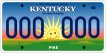 [Kentucky's New License Plate]