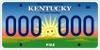 [Kentucky's New License Plate]