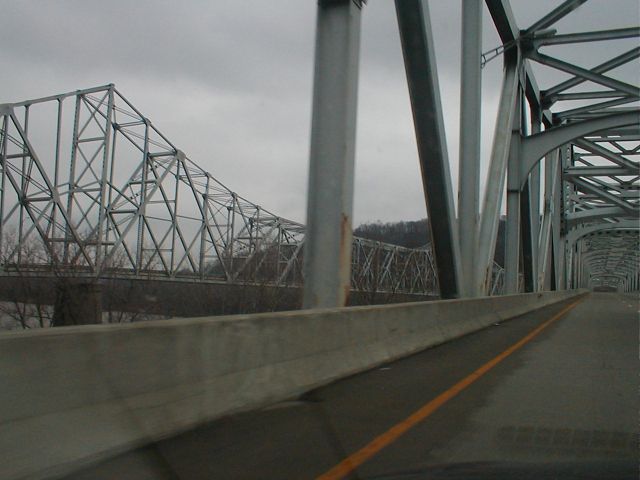 US 23 Spur - 13th Street and 12th Street Bridges (January 3, 2003)